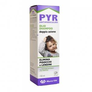 PYR Olio Shampoo doppia Azione per Pidocchi e Lendini 150 ml