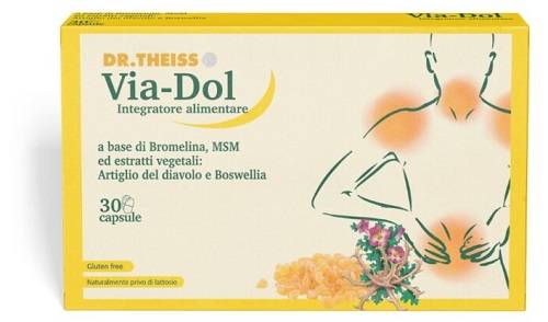 Dr Theiss Via - Dol Artiglio del Diavolo e Boswellia 30 capsule