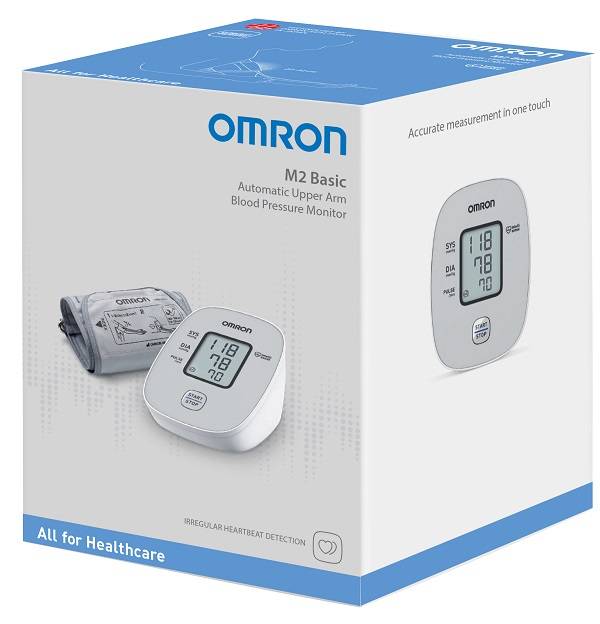 Omron Misuratore Pressione Sfigmo Braccio M2 Basic