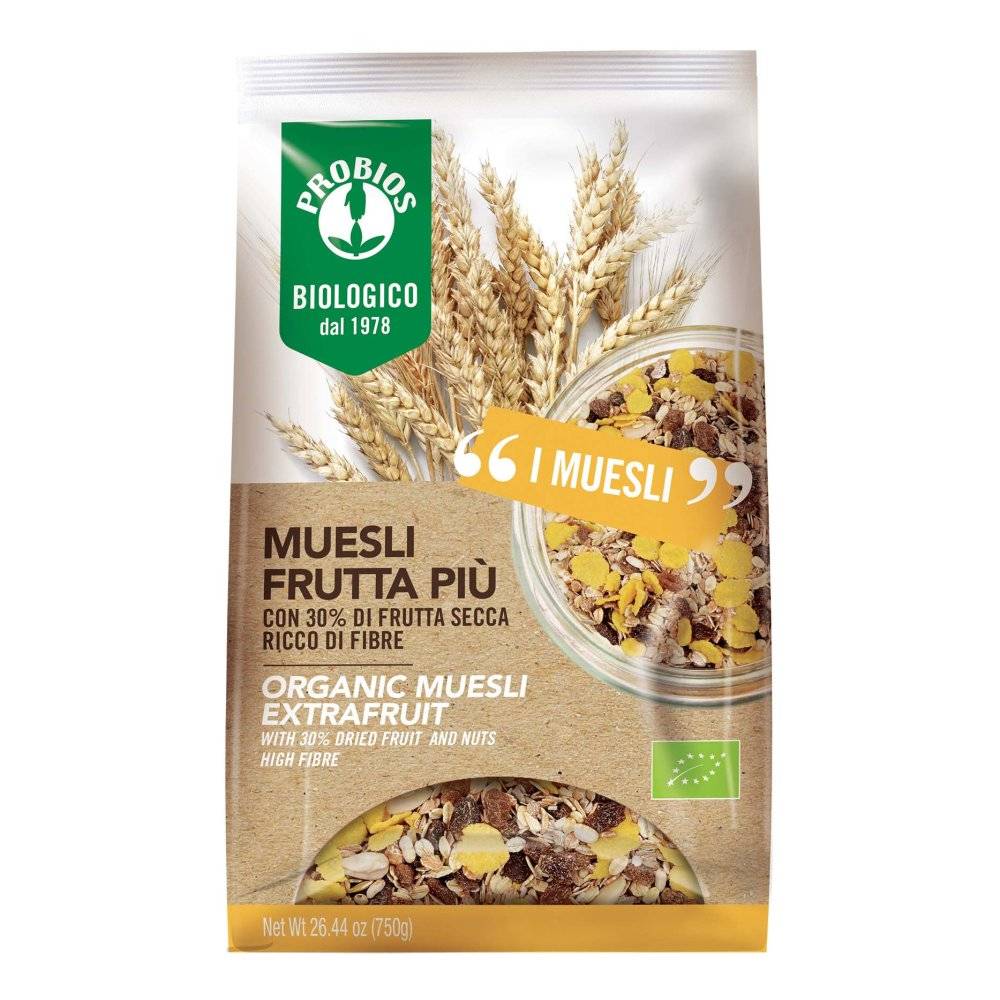 Probios Easy to Go Muesli Frutta Più 750 g