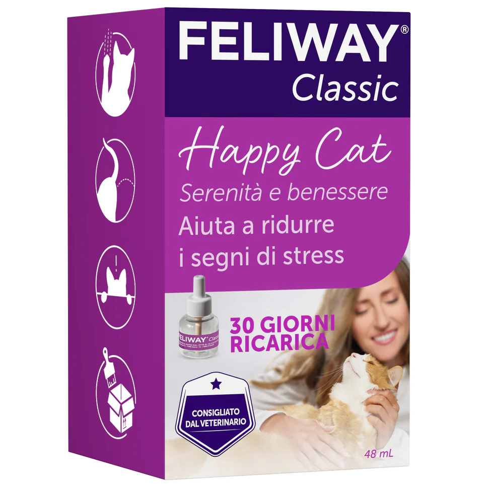 Feliway Classic Ricarica Flacone da 48 ml