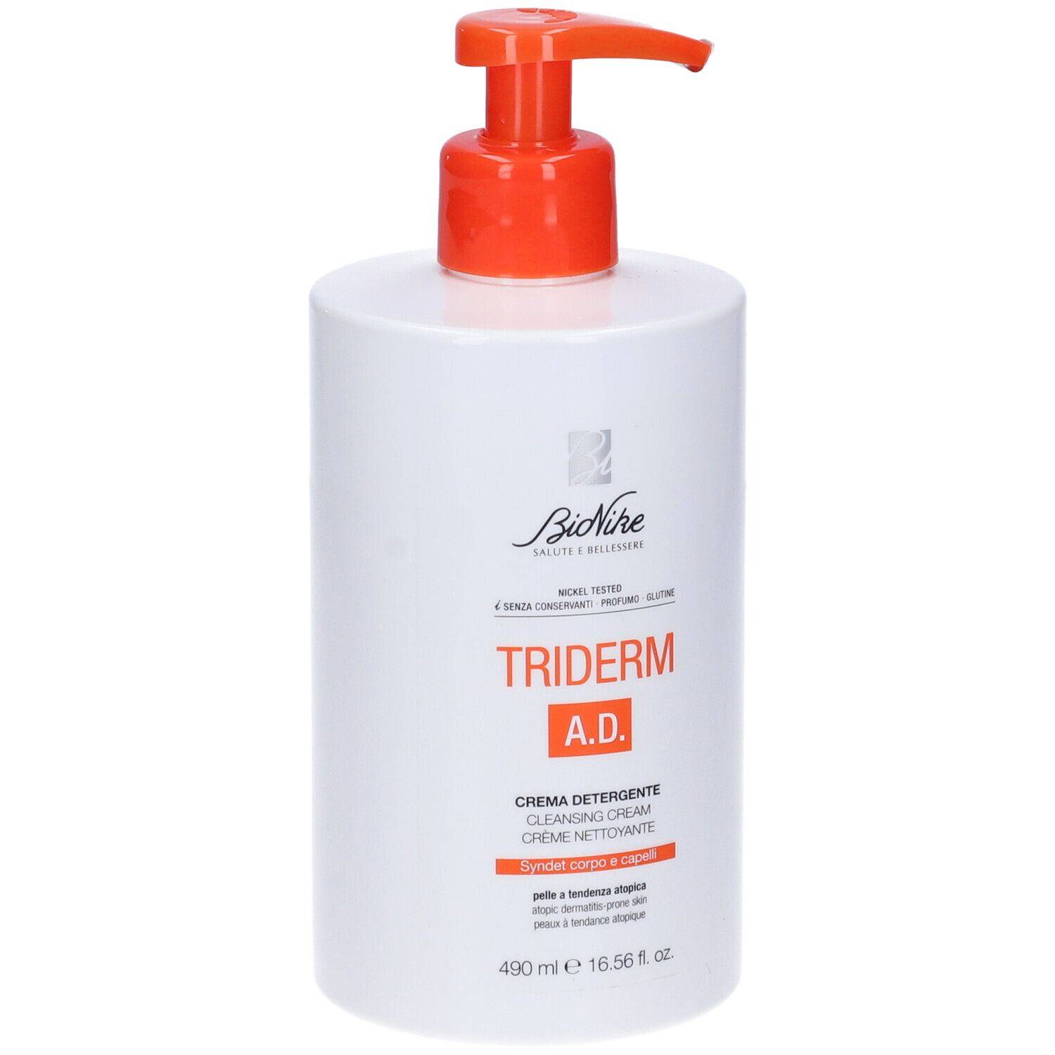 Bionike Triderm A.D. Crema Detergente 490 ml