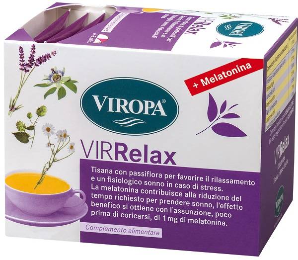 Viropa Vir Relax Tisana alla Passiflora 15 filtri