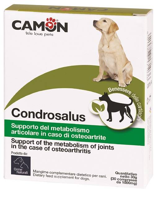 Camon Condrosalus Mangime Complementare per Cani 60 Compresse