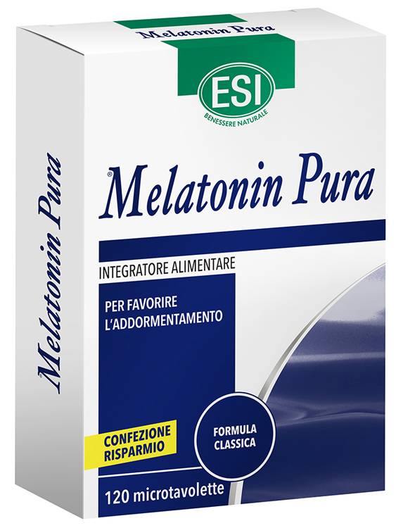 ESI Melatonin Pura Integratore per il Buon Riposo 120 compresse