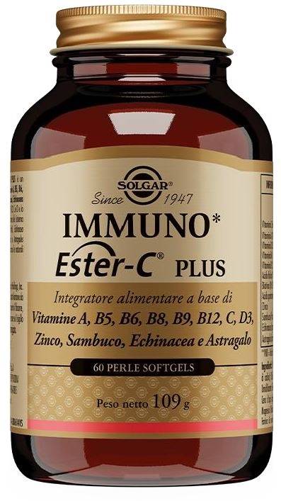 Solgar Immuno Ester C Plus Integratore per il Sistema Immunitario 60 perle