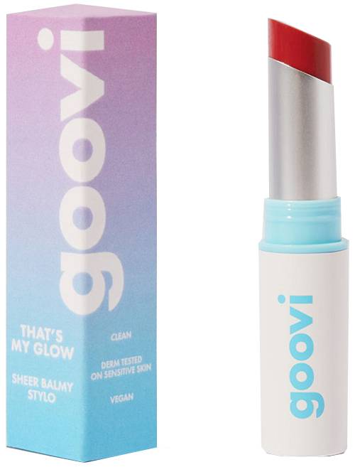 Goovi Balsamo Labbra Colorato 04 bitten red 2,5 grammi
