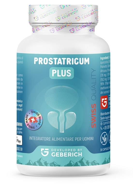 Geberich Prostatricum Plus Integratore Benessere Prostata 30 capsule