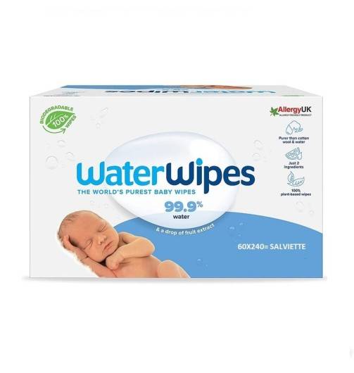 Waterwipes Bio 4 X 60 Pezzi