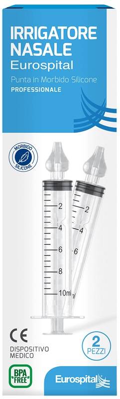 IRRIGATORE NASALE EUROSPITAL 2 PEZZI