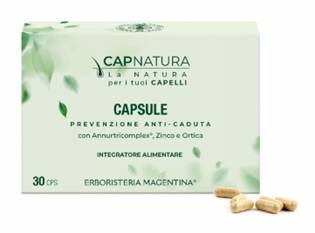 Erboristeria Magentina Capnatura Integratore per Capelli e Unghie 30 Capsule