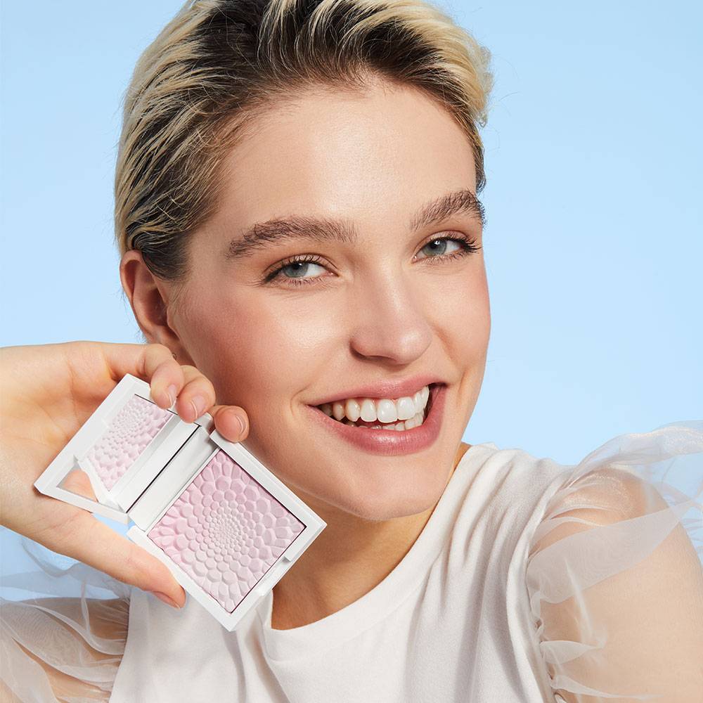 Goovi Blotting Powder Cipria Opacizzante 01 bianca/rosa