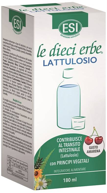 Esi Le Dieci Erbe Lattulosio Transito Intestinale 180 ml