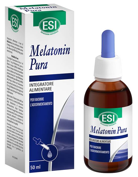 ESI Melatonin Pura Gocce Integratore per il Sonno