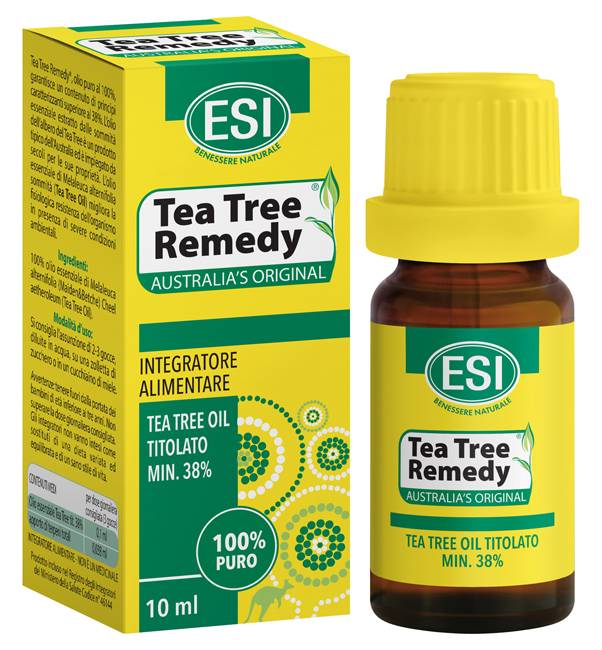 ESI Tea Tree Remedy Olio Essenziale per Respirazione 10 ml