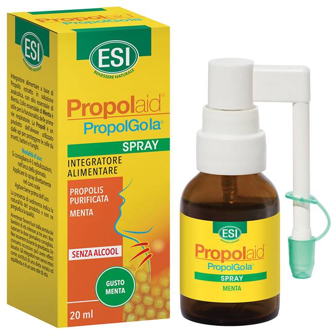 ESI Propolaid PropolGola Spray per la Gola 20 ml