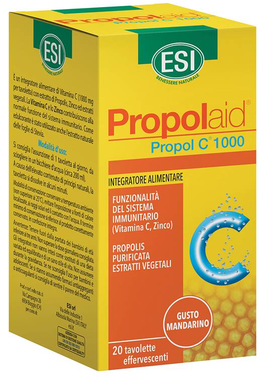 ESI Propolaid Propol C 1000 Integratore per le Difese Immunitarie