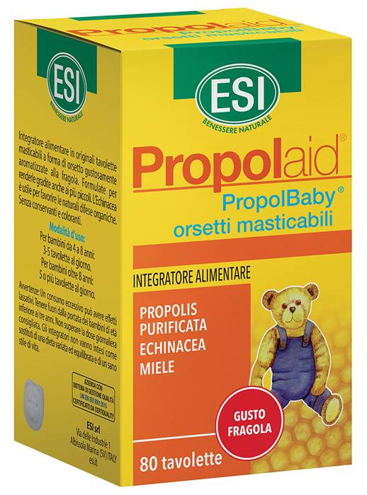 ESI Propolaid PropolBaby Orsi Integratore Difese Immunitarie
