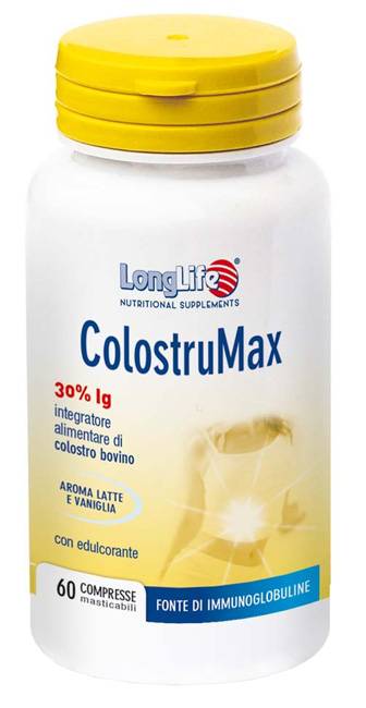 Longlife Colostrumax Integratore per il Sistema Immunitario 60 Compresse