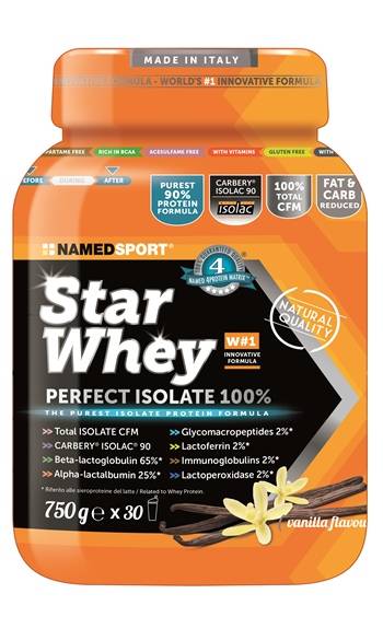 Named Sport Star Whey Isolate Vanilla 750 g