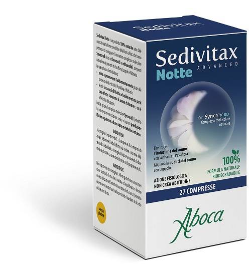 SEDIVITAX NOTTE ADVANCED 27 COMPRESSE