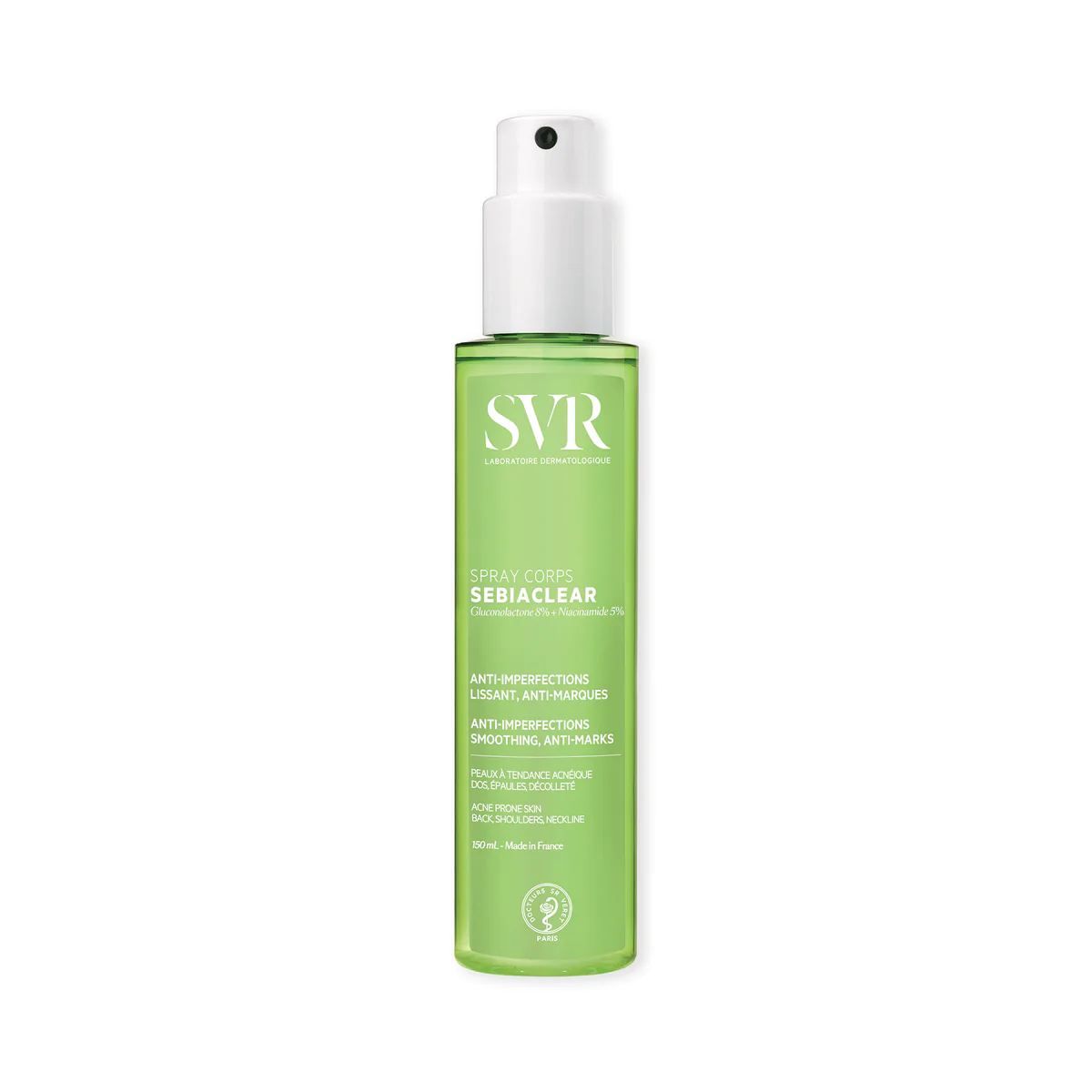 SVR Sebiaclear Spray Corpo Anti - Imperfezioni 150 ml