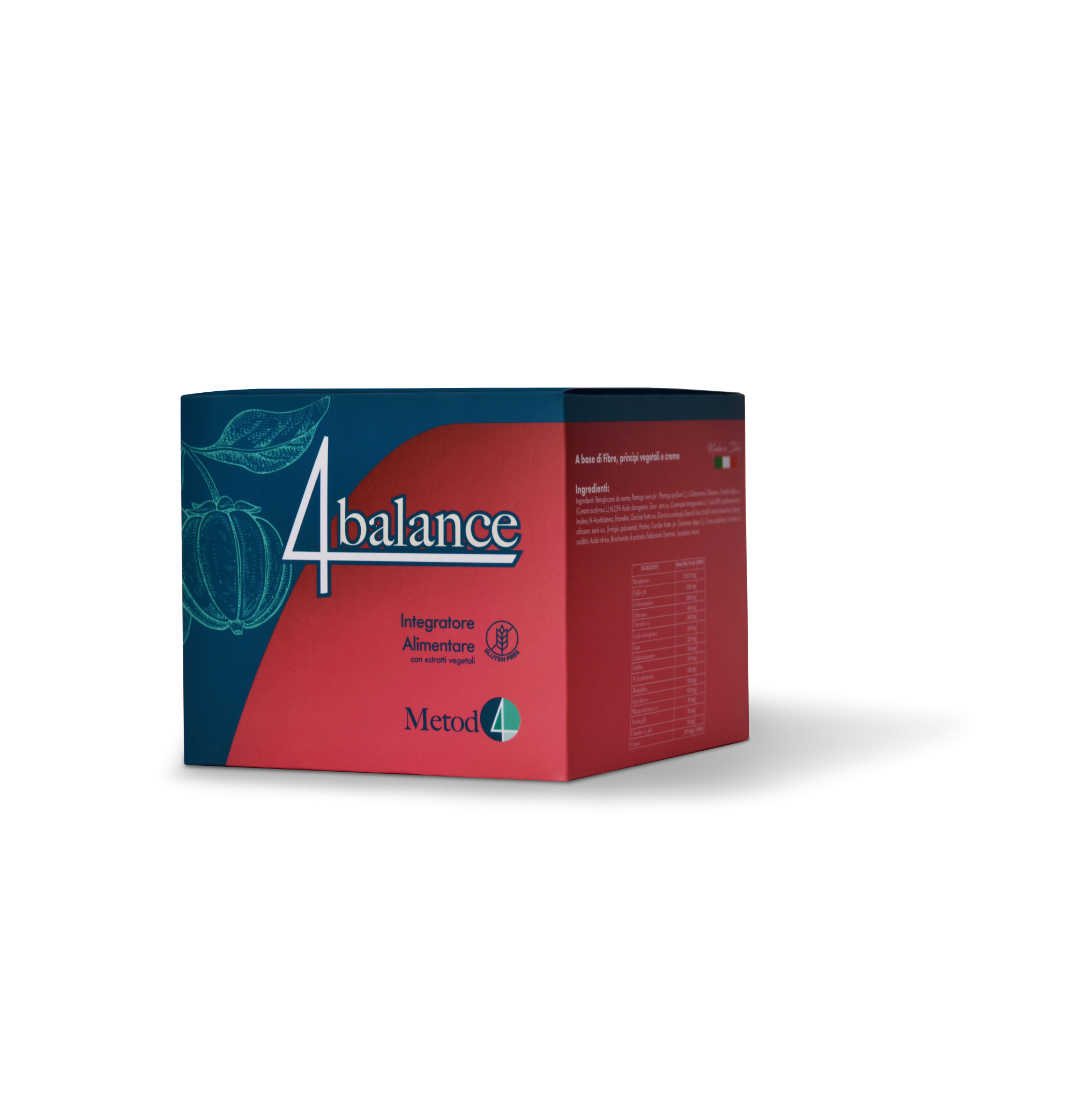 4Balance Metodo 4 Integratore per la Perdita di Peso 60 bustine