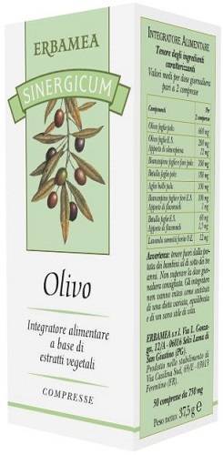 Erbamea Sinergicum Olivo Integratore Pressione Arteriosa 50 compresse