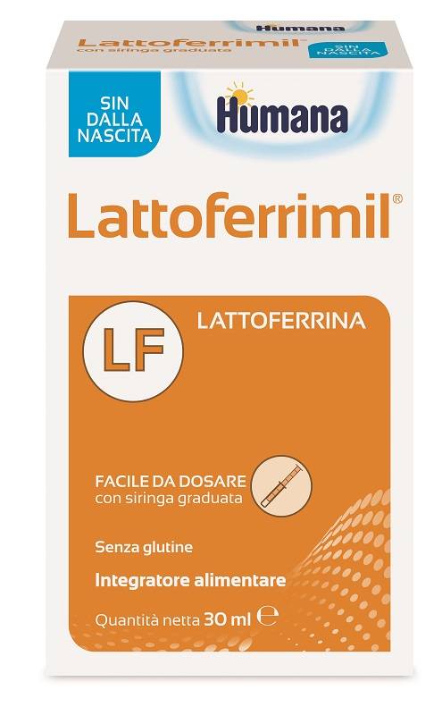 Humana Lattoferrimil Integratore di Lattoferrina 30 ml