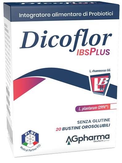 Dicoflor Ibsplus Integratore per la Flora Batterica Intestinale 20 Bustine