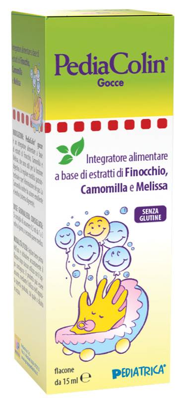 Pediatrica PediaColin Gocce Integratore per le Coliche dei bambini 15 ml