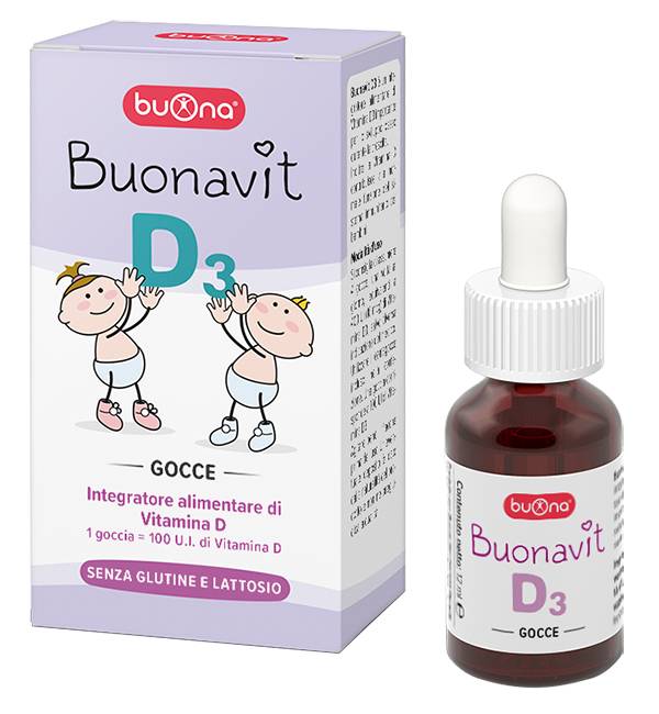 Buonavit D3 Integratore Vitamina D3 per Bambini