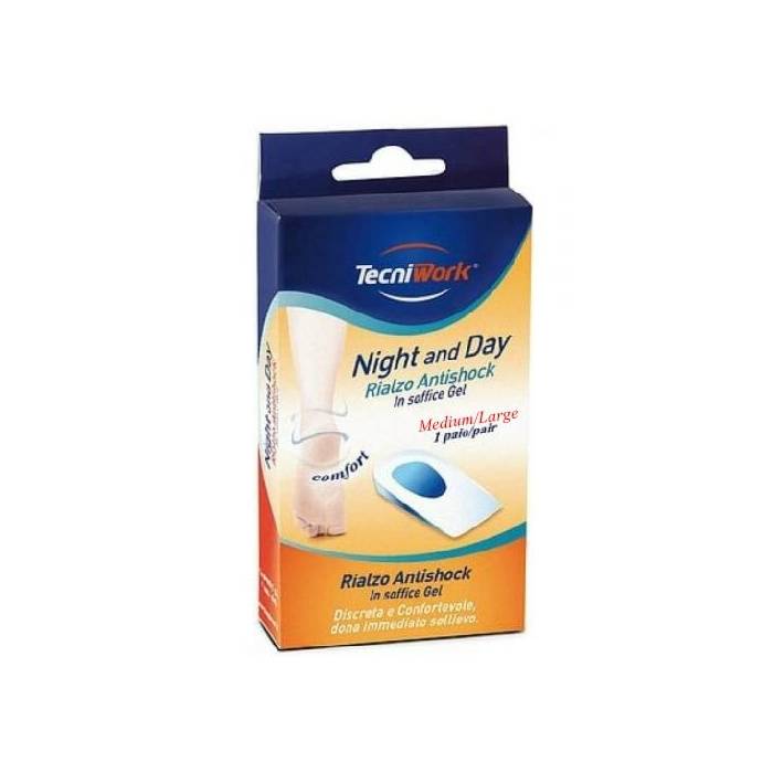 TecniWork Night&Day Rialzo Antishock Medium/Large 1 Paio