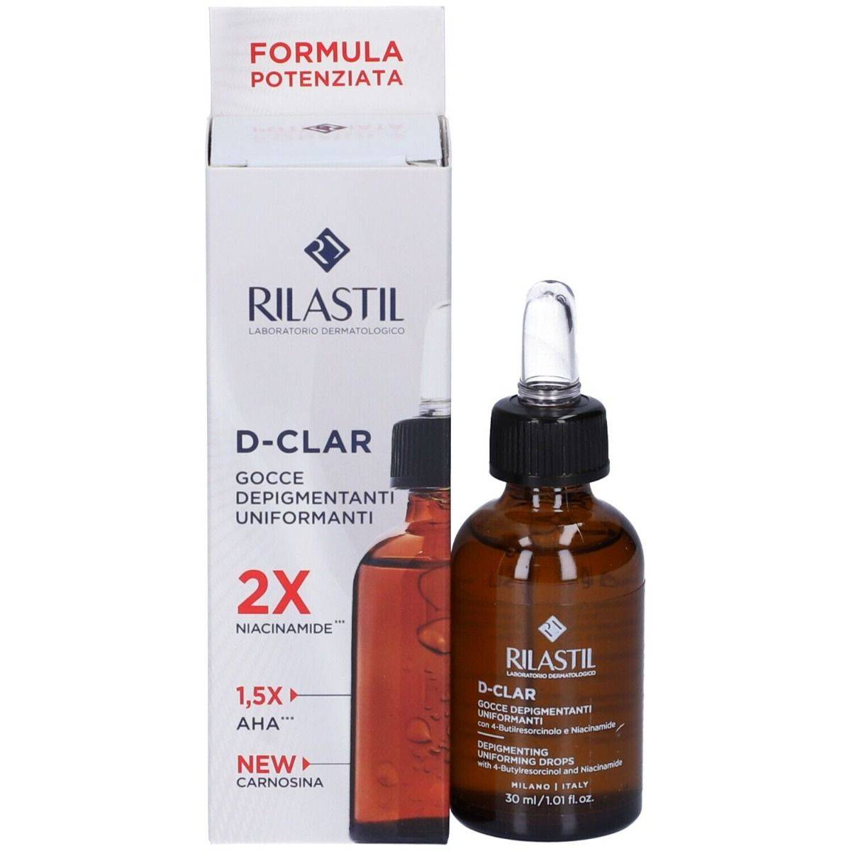 Rilastil D - Clar Gocce Depigmentanti Concentrate Con Surchemise 30 ml