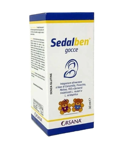 Sedalben Integratore per il benessere Gantrointestinale e Mentale Gusto Frutti Di Bosco 30 ml
