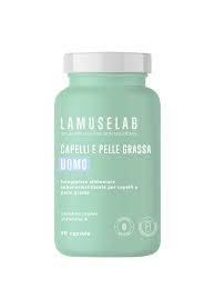 Lamuselab Capelli e Pelle Grassa Uomo 90 capsule