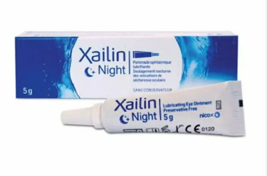Xailin Unguento Lubrificante Oftalmico Night Per Lubrificare e Proteggere gli Occhi 5g