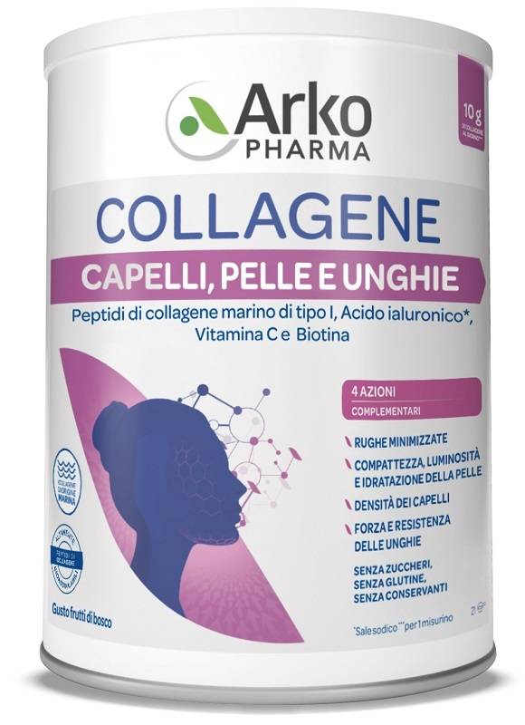Arkopharma Collagene Capelli Pelle e Unghie 260 grammi