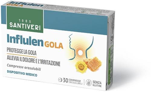 Santiveri Influlen Gola 30 Compresse Orosolubili
