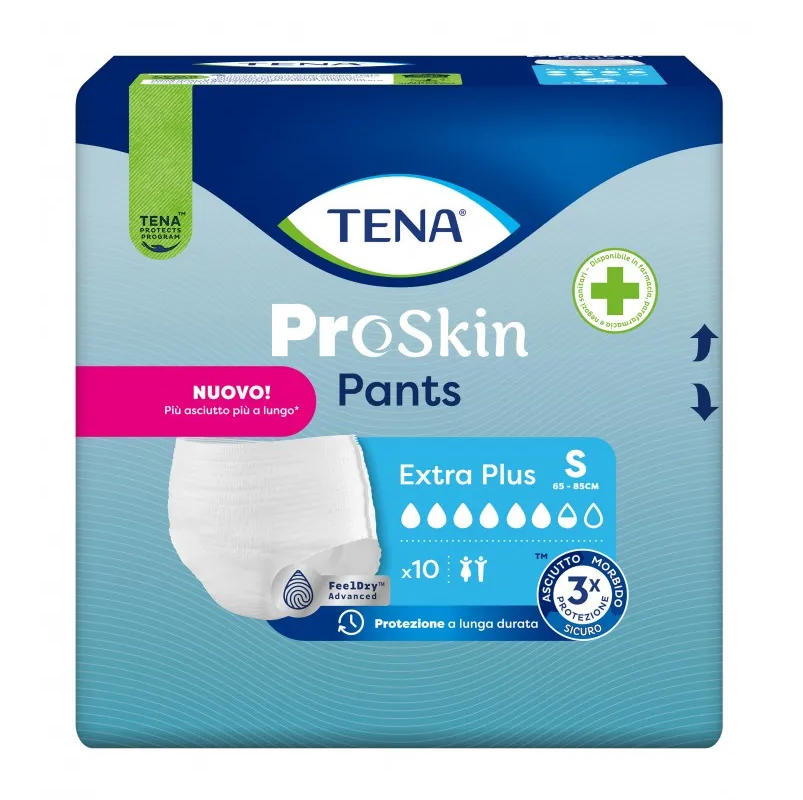 Tena Pants Extra Plus Pannolone a Mutandina Taglia S 10 pezzi