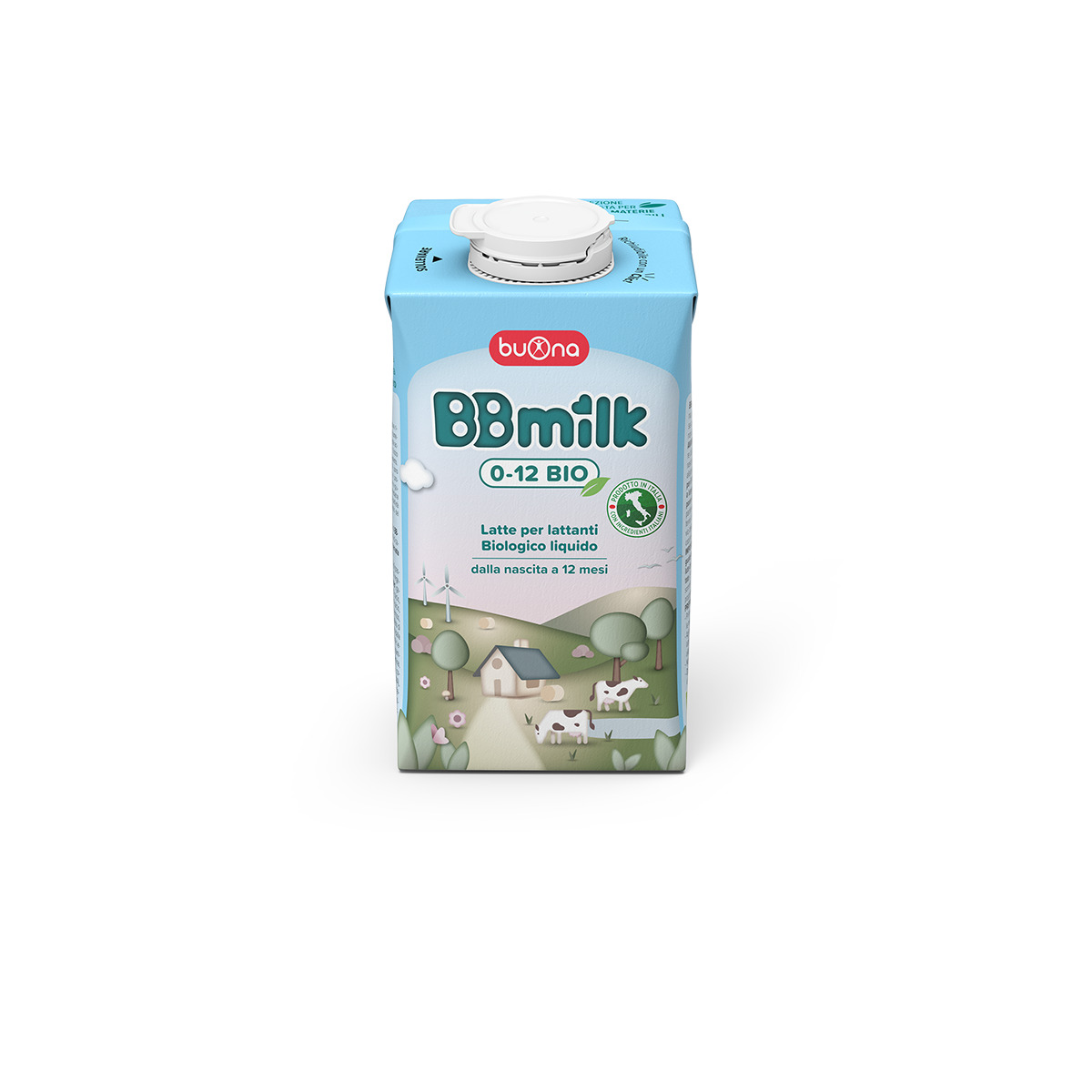 BBMilk 0 - 12 Latte Biologico Liquido per Bambini 500 ml