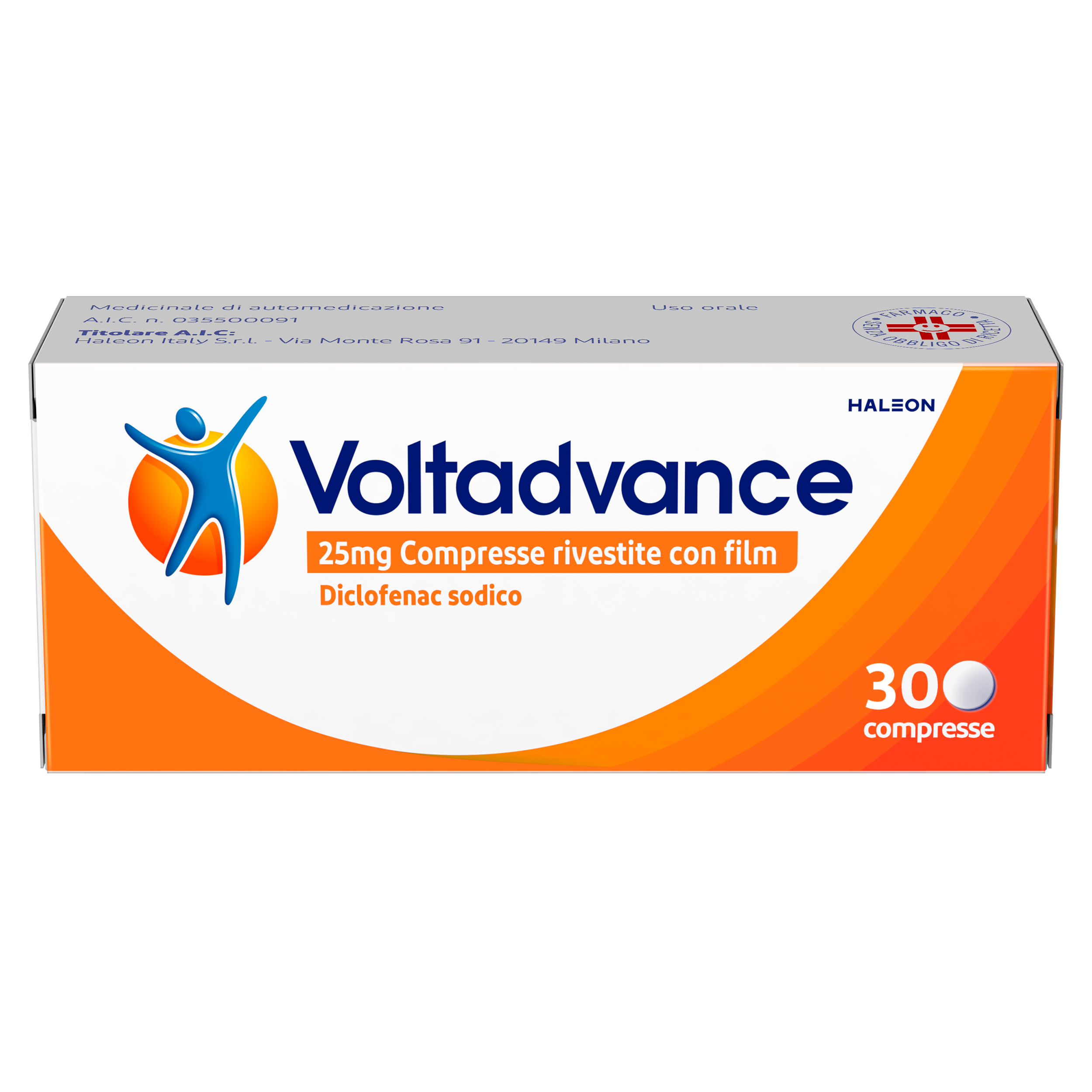 Voltadvance 25 mg Contro Dolore e Infiammazione 30 compresse