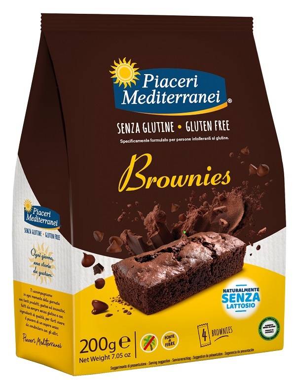 PIACERI MEDITERRANEI BROWNIES 200 G
