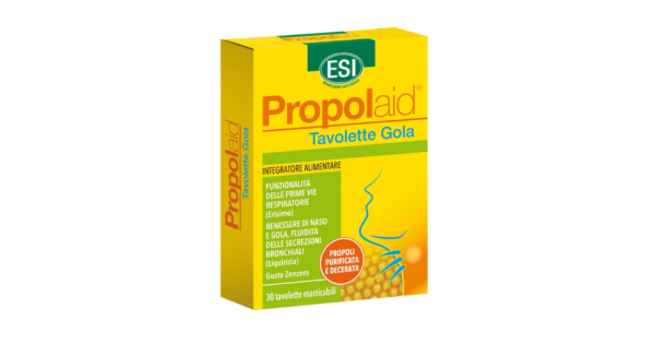 Esi Propolgola Zenzero 30 Tavolette Masticabili