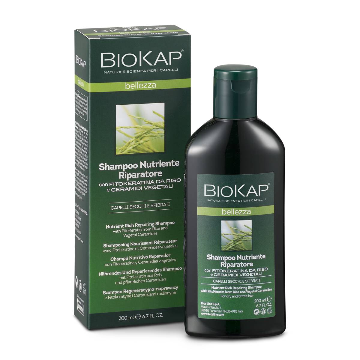 Bios Line Biokap Shampoo Nutriente e Riparatore