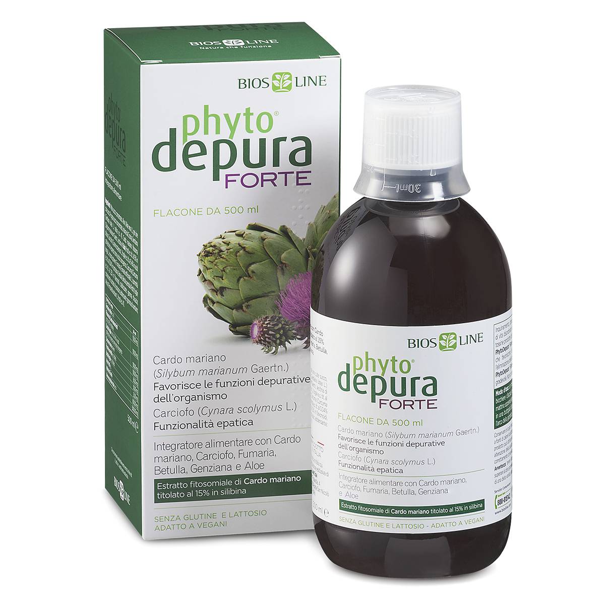 Bios Line PhytoDepura Forte Integratore Depurativo 500 ml