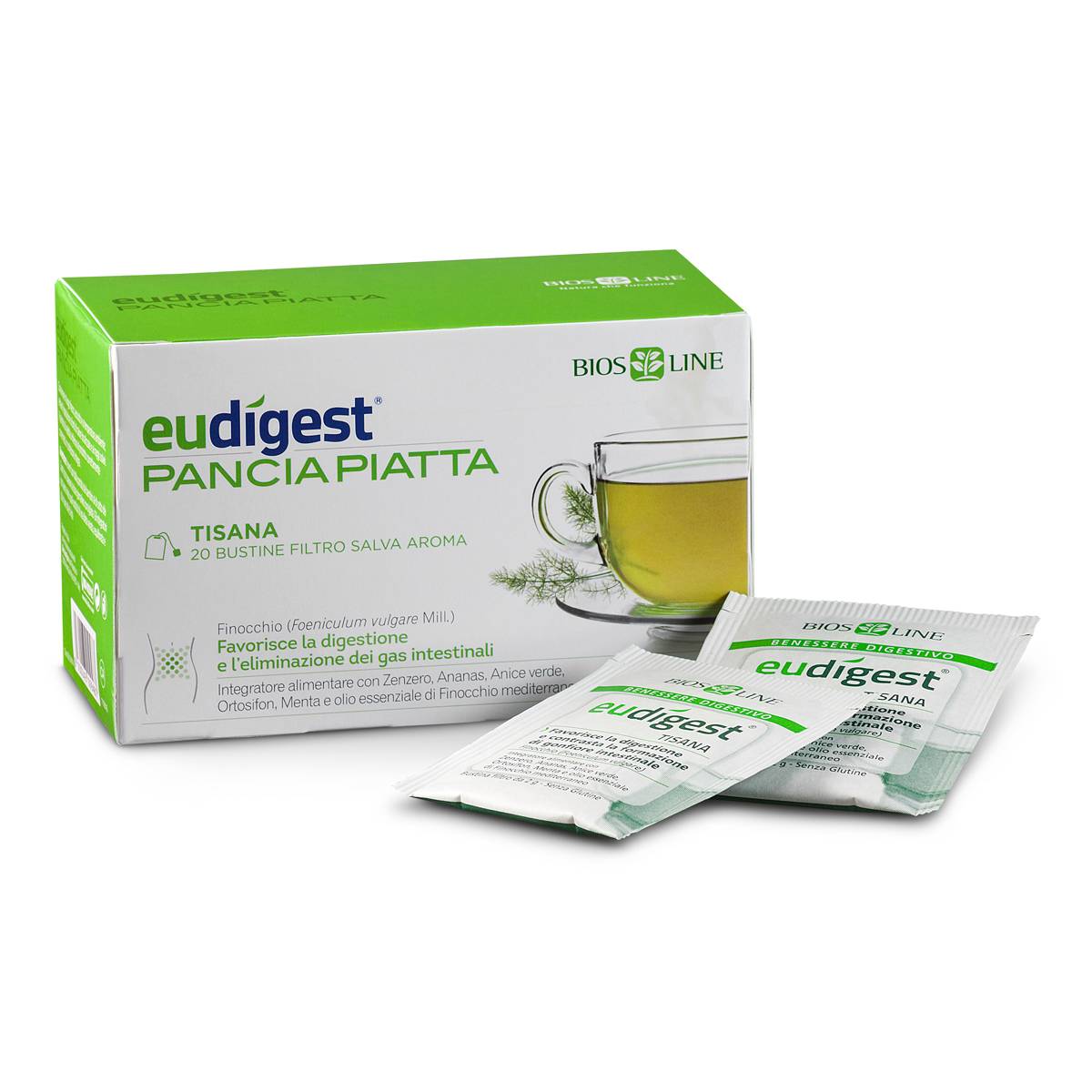Bios Line Eudigest Tisana per Favorire la Digestione