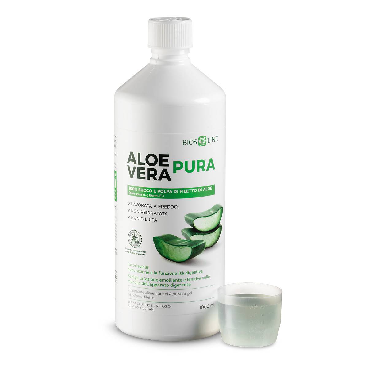Bios Line Succo di Aloe Vera Pura 1Lt