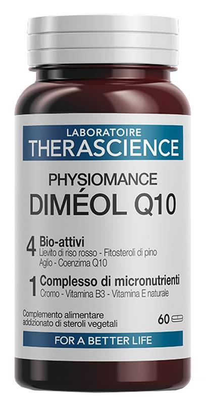 Physiomance Dimeol Q10 Integratore Controllo Colesterolo 60 compresse