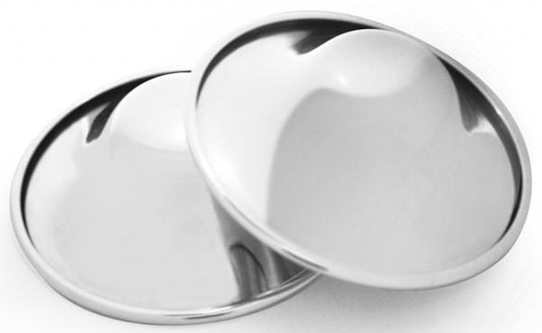 Silverette Cups Mini Coppette Argento per la Protezione dei Capezzoli